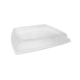 RPET Lid for 16" Platter Anti-fog  100 pcs