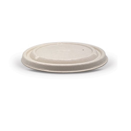 Lid for Sugarcane Takeaway 1250/1500ml Bowl Unbleached  300 pcs