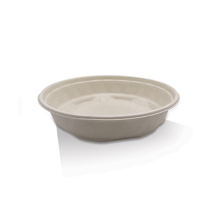 2000ml Sugarcane Takeaway Bowl Unbleached  200 pcs