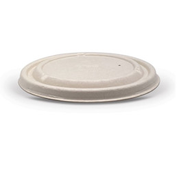 Lid for Sugarcane Takeaway 2000/2500ml Bowl Unbleached  200 pcs