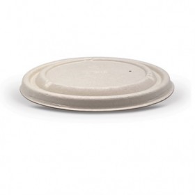 Lid for Sugarcane Takeaway 2000/2500ml Bowl Unbleached  200 pcs