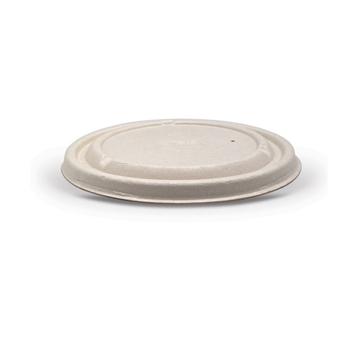 Lid for Sugarcane Takeaway 2000/2500ml Bowl Unbleached  200 pcs
