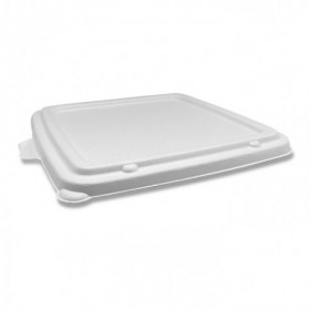 Sugarcane Lid for 9" Square Tray  200 pcs