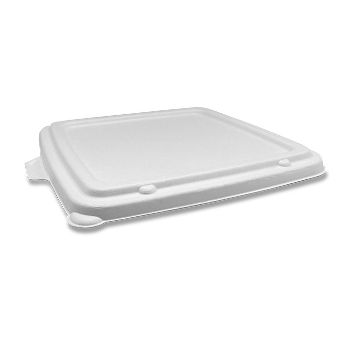 Sugarcane Lid for 9" Square Tray  200 pcs