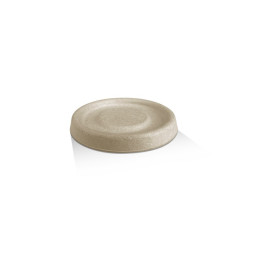 Sugarcane Lid for 2oz Sugarcane Cup Unbleached  2000 pcs