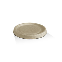 Sugarcane Lid for 4oz Cup Unbleached  2000 pcs