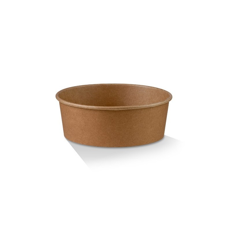 25oz PLA Coated KRAFT Salad Bowl  300 pcs
