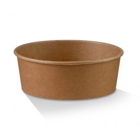 25oz PLA Coated KRAFT Salad Bowl  300 pcs