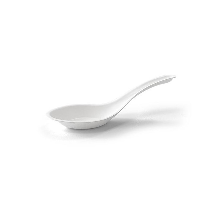 Sugarcane Chinese Soup Spoon  1000 pcs
