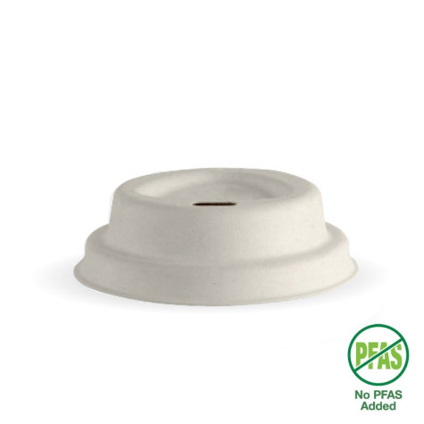 Pulp lid for 4oz Coffee Cups - Natural  2000 pcs