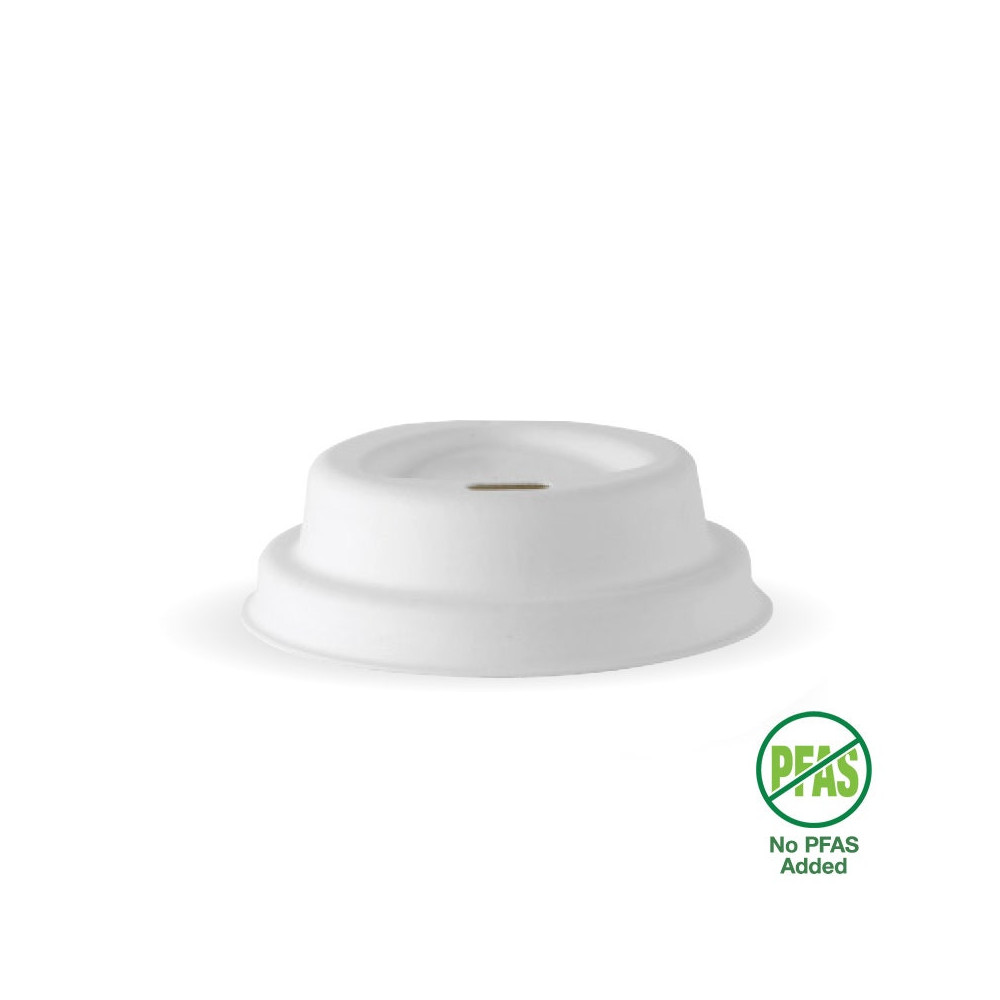 Pulp lid for 4oz Coffee Cups - White  2000 pcs