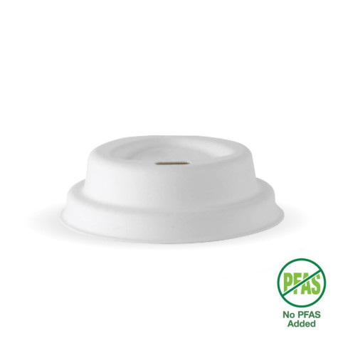 Pulp lid for 4oz Coffee Cups - White  2000 pcs