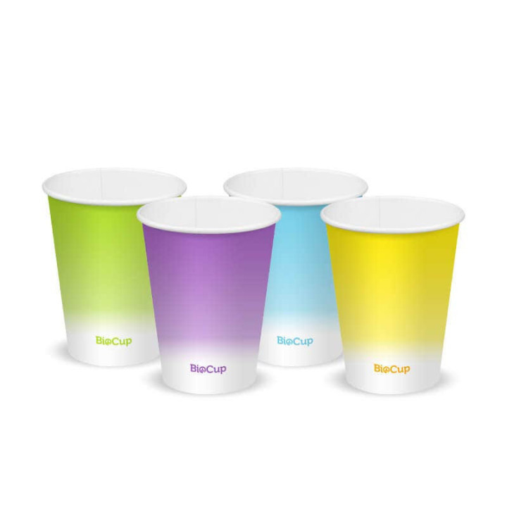 12oz Cold Paper Cup - Coloured  1000 pcs