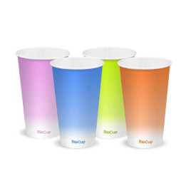 16oz Cold Paper Cup - Coloured  1000 pcs