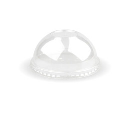 PLA Dome lid for 12-22oz Cold Paper Cups - straw slot  1000 pcs