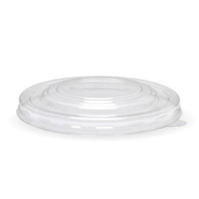 PET Flat Lid for 12-32oz BioBowl  500 pcs