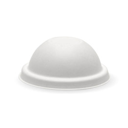 Pulp Dome Lid for 4oz Ice Cream Cup - White  1000 pcs