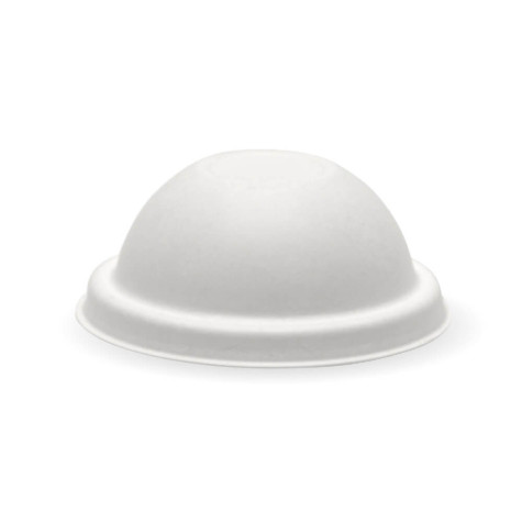 Pulp Dome Lid for 4oz Ice Cream Cup - White  1000 pcs