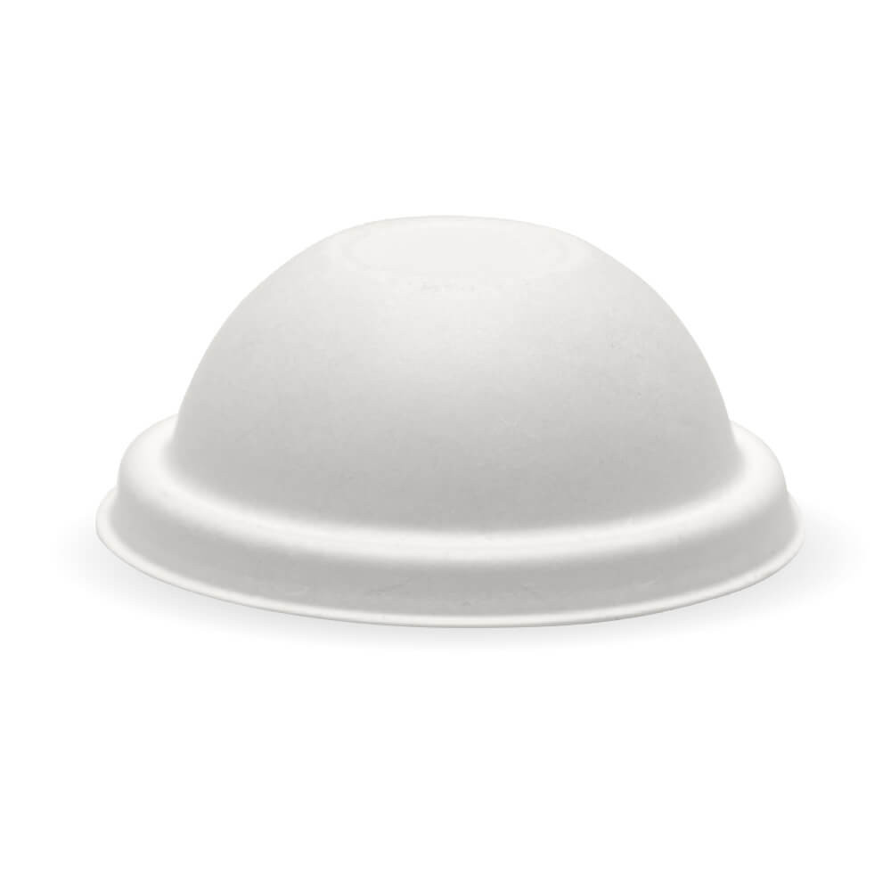 Pulp Dome Lid for 8oz Ice Cream Cup - White  1000 pcs