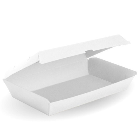 Family Dinner Box - 290 x 170 x 85mm - FSC Certified - White  100 pcs