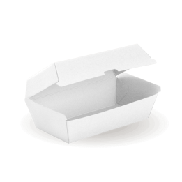 Regular Snack Box - 175 x 90 x 84mm - FSC Certified - White  200 pcs