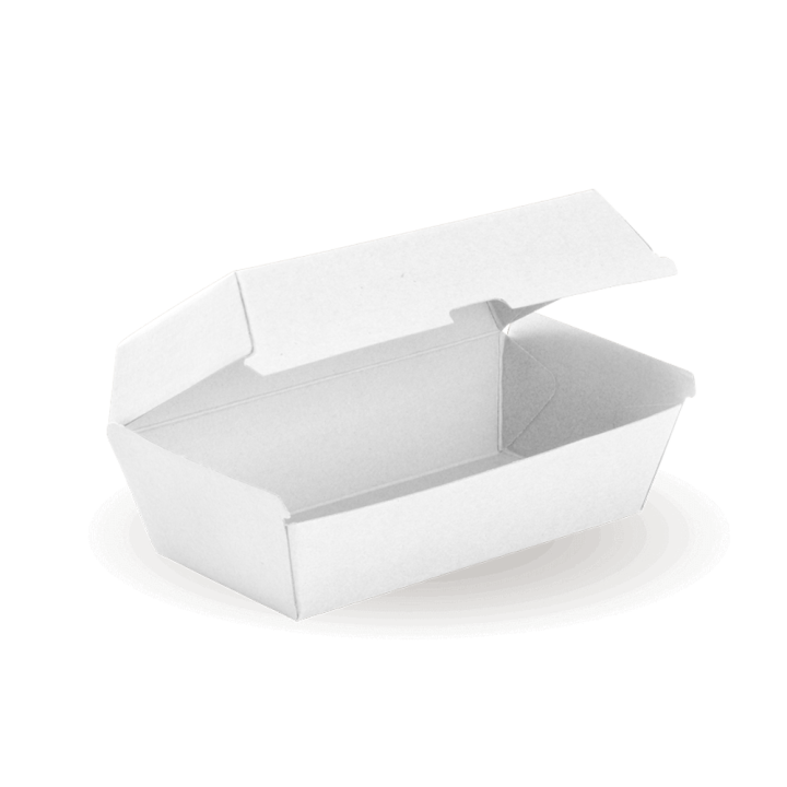 Regular Snack Box - 175 x 90 x 84mm - FSC Certified - White  200 pcs