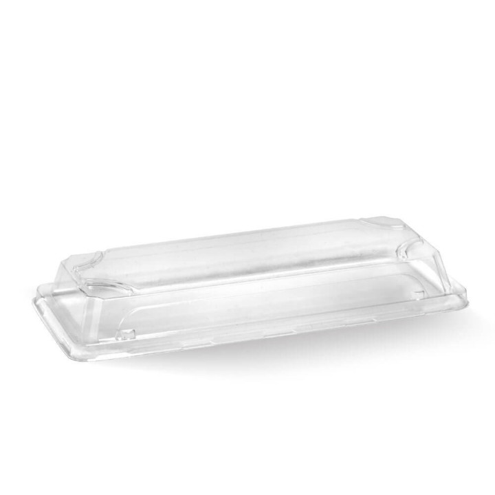 PLA Lid for Long BioBoard Sushi Tray  300 pcs