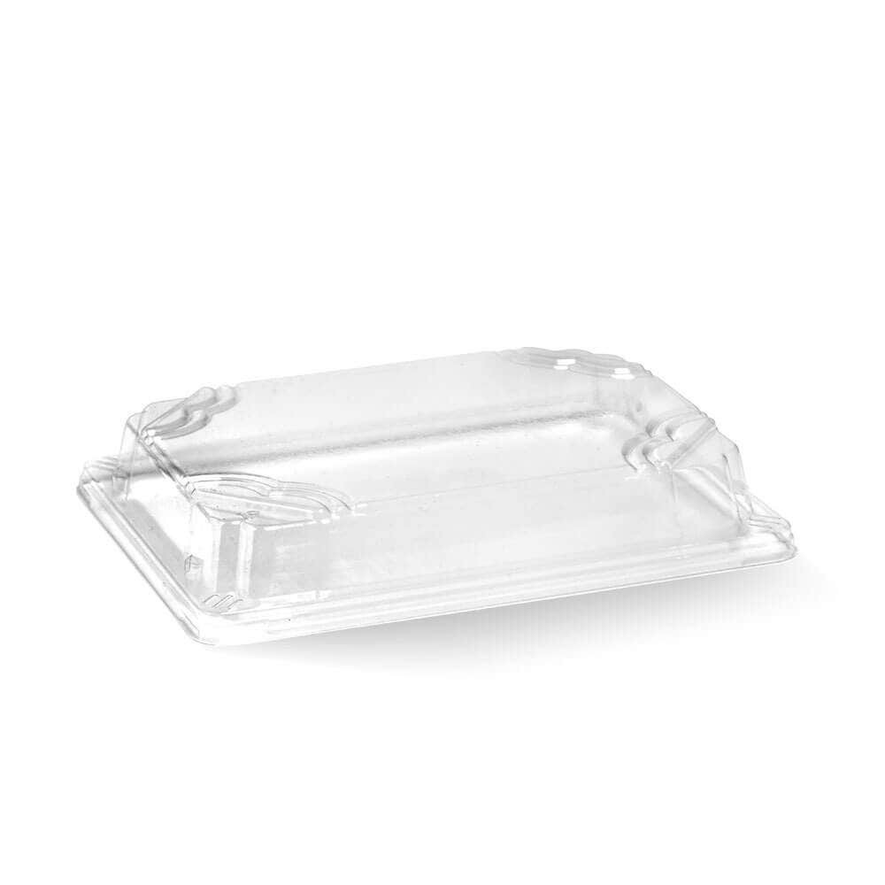 PET Lid for Small BioBoard Sushi Tray  300 pcs