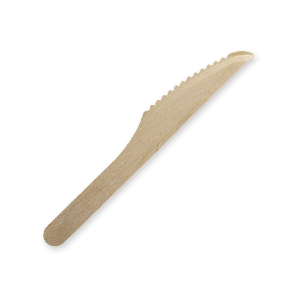 Knife 16cm Bulk Pack FSC - Wood  2000 pcs