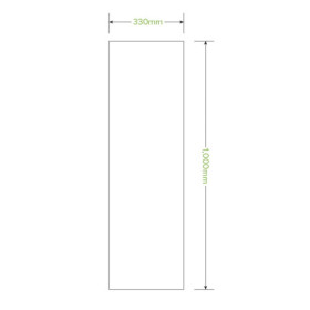 Knock tube BioPlastic liner - Green  500 pcs
