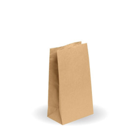 6 SOS paper bag - 150 x 270 x 90mm - kraft  2000 pcs