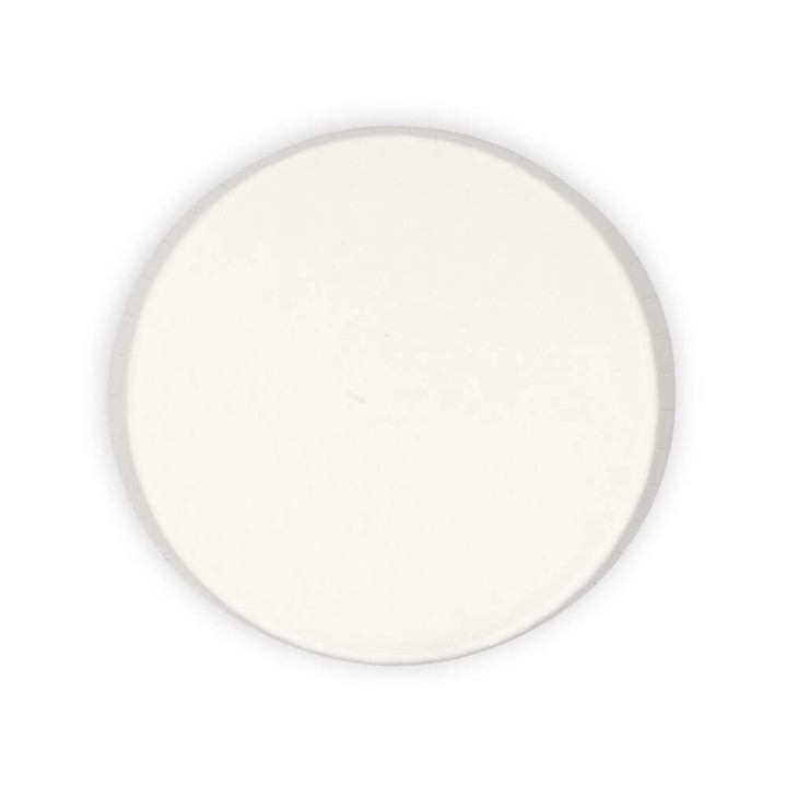 Paper Lid for 45-90-120ml Paper Sauce Cup - White  1000 pcs