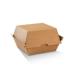 High Burger Box KRAFT Plain 113x111x100  200 pcs