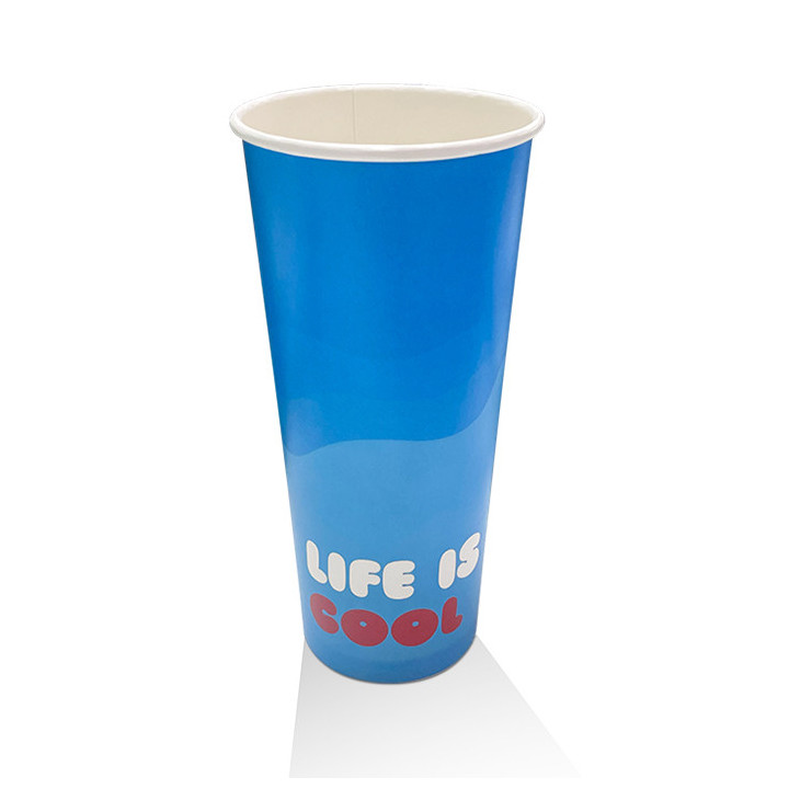 24oz Aqueous Coated Cold Paper Cup - 500 pcs