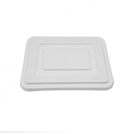 Lids for 5 Compartment Tray Sugarcane Bagasse  400 pcs