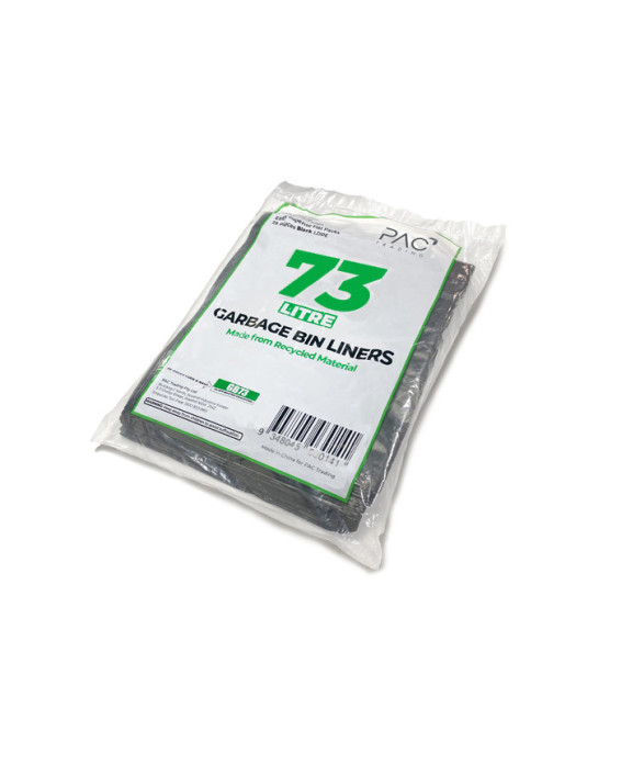 73L Heavy Duty LDPE Bin Liners (20.5 microns) - 250 pcs