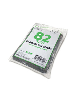 82L Heavy Duty LDPE Bin Liners (20.5 microns) - 250 pcs