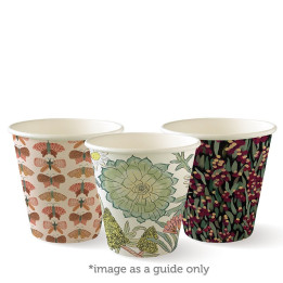 8oz (90 mm) SW Coffee BioCup Art Series - 1000pcs