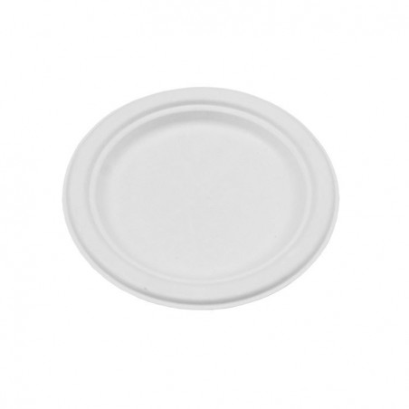 9" Sugarcane Bagasse Round Plate  500 pcs