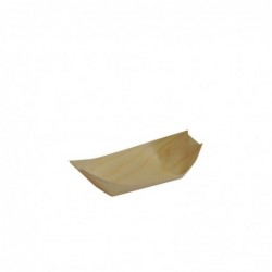Wooden Gourmet Pine Boat Small Tray FST Certified  2000 pcs