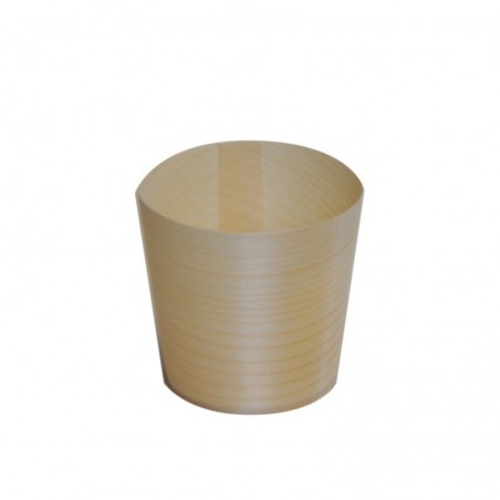 Wooden Gourmet Pine Cup Large FST Certified  2000 pcs