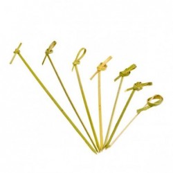 Bamboo Looped Serving Skewer 65mm  10000 pcs