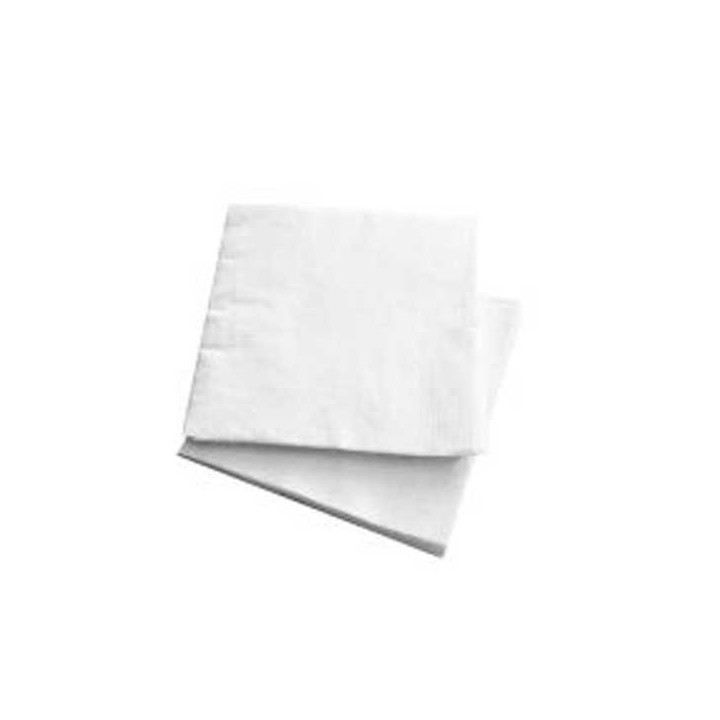 2PLY Lunch Napkin 1/4 Fold WHITE Sugarcane / Bamboo Mix   2000 pcs