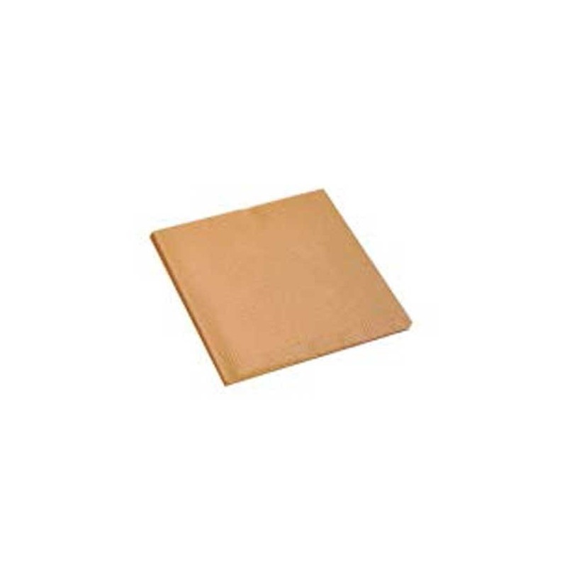 Recycled Brown 2PLY Lunch Napkin - 1/4 Fold  2000 pcs
