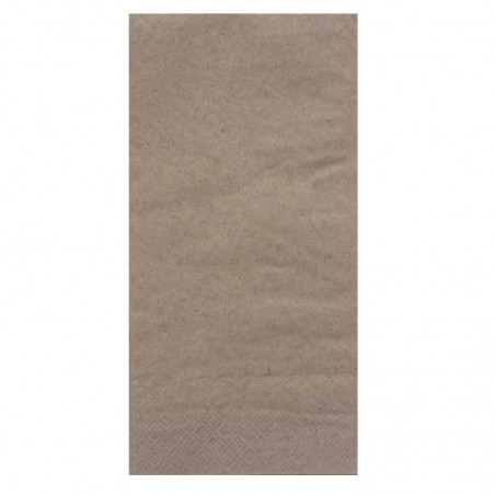 Recycled Brown 2PLY Dinner Napkin 1/8 GT Fold  1000 pcs