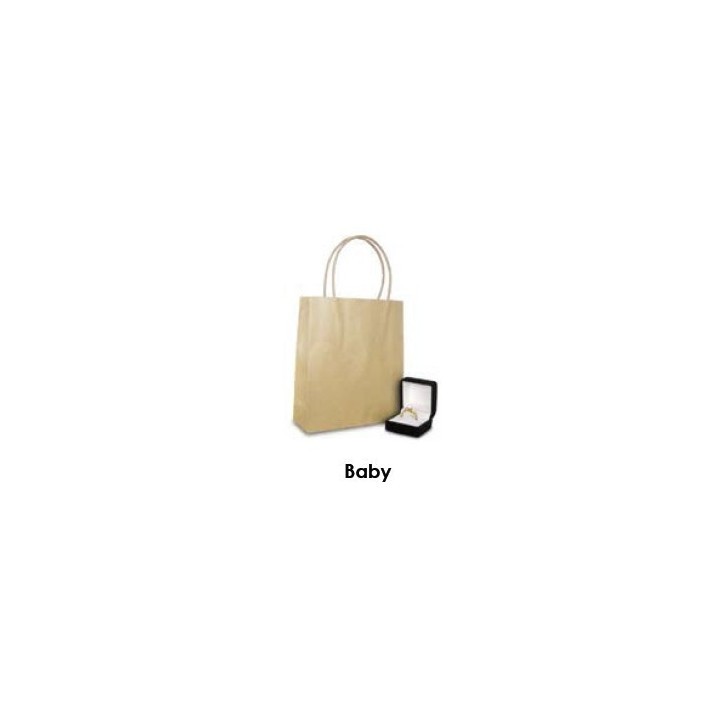 Brown Kraft Takeaway Bag - Baby  500 pcs