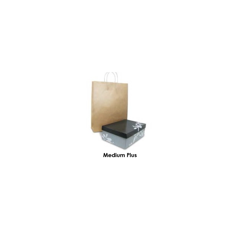 Brown Kraft Takeaway Bag - Medium Plus  250 pcs