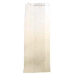 Food Grade Bread Satchel Bag - White - 500 pcs