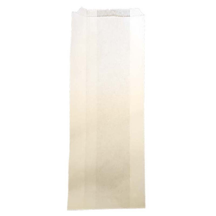 Food Grade Bread Satchel Bag - White - 500 pcs
