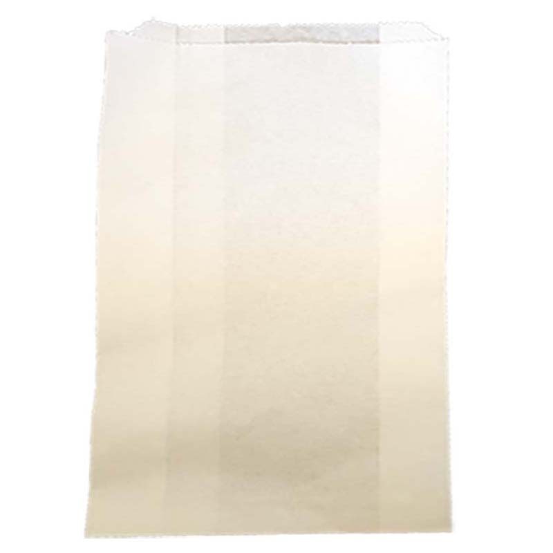 Food Grade Deep Bread Satchel Bag - White - 500 pcs